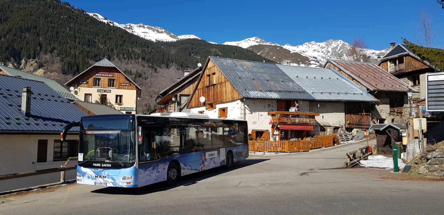 Navette gratuite Skibus hiver pour vous faciliter le ski